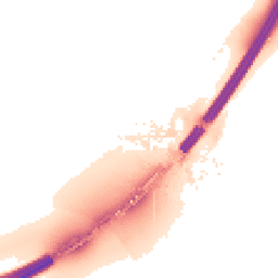Night-time road noise heatmap for EX2 7EP