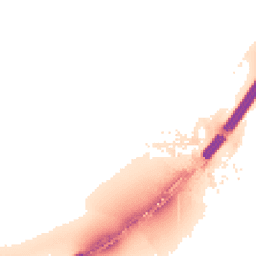 Night-time road noise heatmap for EX2 7EW