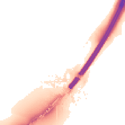 Night-time road noise heatmap for EX2 7FY