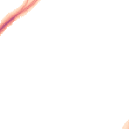 Night-time road noise heatmap for EX2 7GN