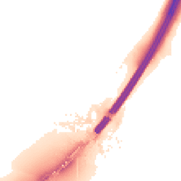 Night-time road noise heatmap for EX2 7GX