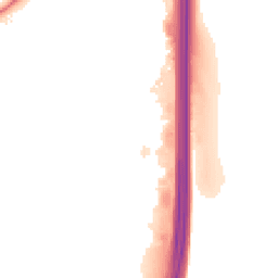 Night-time road noise heatmap for EX2 7HY