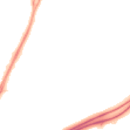 Night-time road noise heatmap for EX2 7PZ