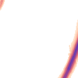 Night-time road noise heatmap for EX2 7SP