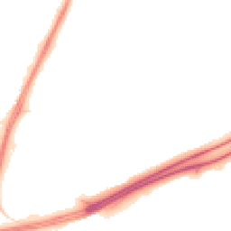 Night-time road noise heatmap for EX2 7TA