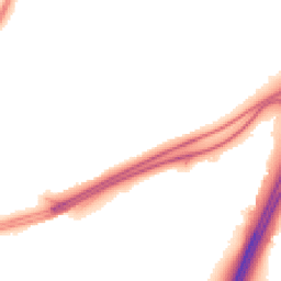 Night-time road noise heatmap for EX2 7TH