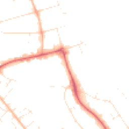 Daytime road noise heatmap for EX2 8NP