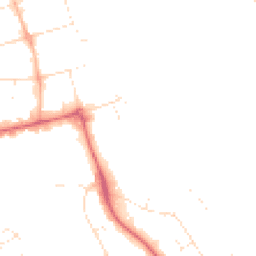 Daytime road noise heatmap for EX2 8QE