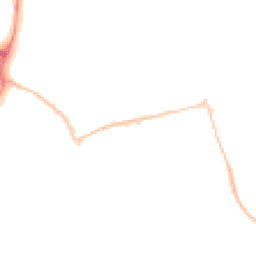 Night-time road noise heatmap for EX2 8RG