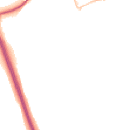 Night-time road noise heatmap for EX2 8TR