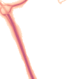 Night-time road noise heatmap for EX2 8UH