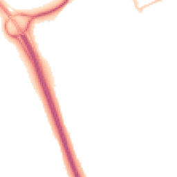 Night-time road noise heatmap for EX2 8UJ