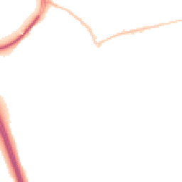 Night-time road noise heatmap for EX2 8UZ