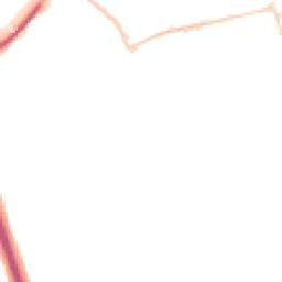 Night-time road noise heatmap for EX2 8XJ