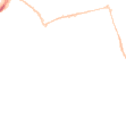 Night-time road noise heatmap for EX2 8XY