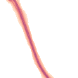 Night-time road noise heatmap for EX2 8YQ