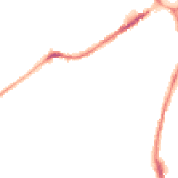 Night-time road noise heatmap for EX2 9BP