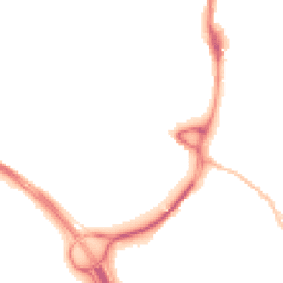 Night-time road noise heatmap for EX2 9FE