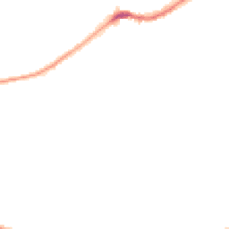Night-time road noise heatmap for EX2 9HG