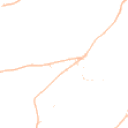 Daytime road noise heatmap for EX2 9QT