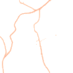 Daytime road noise heatmap for EX2 9TY