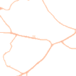Daytime road noise heatmap for EX2 9UQ