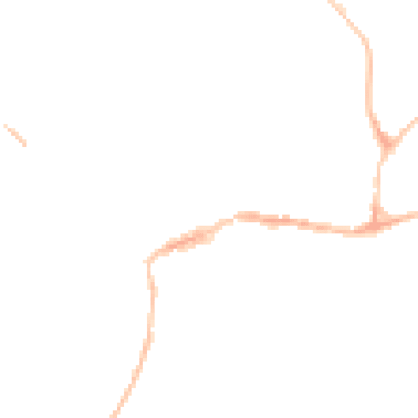 Night-time road noise heatmap for EX20 1AF