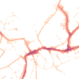 Daytime road noise heatmap for EX20 1AR