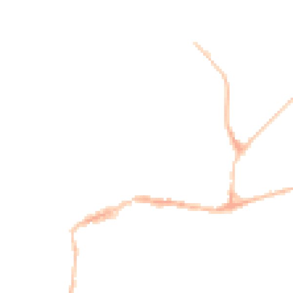 Night-time road noise heatmap for EX20 1BB