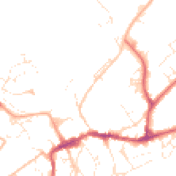 Daytime road noise heatmap for EX20 1BD