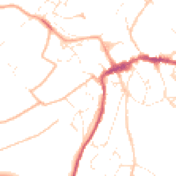 Daytime road noise heatmap for EX20 1BH