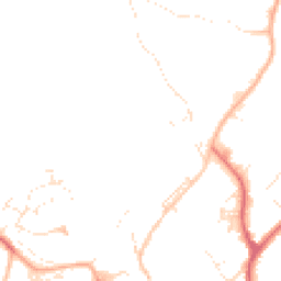 Daytime road noise heatmap for EX20 1BU