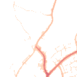 Daytime road noise heatmap for EX20 1BW