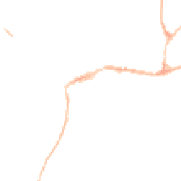 Night-time road noise heatmap for EX20 1DH