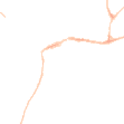 Night-time road noise heatmap for EX20 1DN