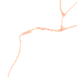 Night-time road noise heatmap for EX20 1DP