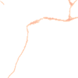 Night-time road noise heatmap for EX20 1DY