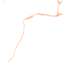 Night-time road noise heatmap for EX20 1DZ
