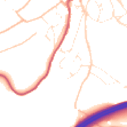 Daytime road noise heatmap for EX20 1FA