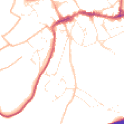 Daytime road noise heatmap for EX20 1HX