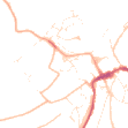 Daytime road noise heatmap for EX20 1JG