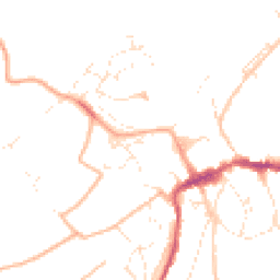 Daytime road noise heatmap for EX20 1JQ