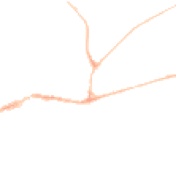 Night-time road noise heatmap for EX20 1NW