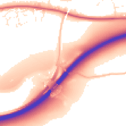 Daytime road noise heatmap for EX20 1QT