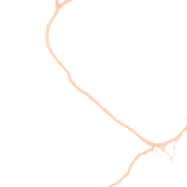 Daytime road noise heatmap for EX20 1QY