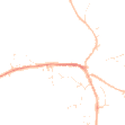 Daytime road noise heatmap for EX20 2DU