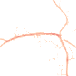 Daytime road noise heatmap for EX20 2DX