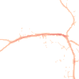 Daytime road noise heatmap for EX20 2DY