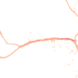 Daytime road noise heatmap for EX20 2ED