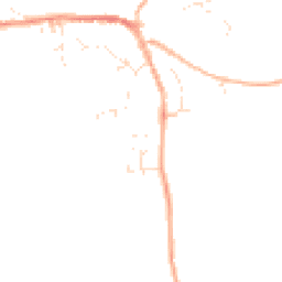 Daytime road noise heatmap for EX20 2FB